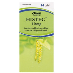 HISTEC 10 mg 14 fol imeskelytabl