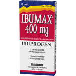 IBUMAX 400 mg 10 tablettia, kalvopääll
