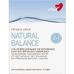 RFSU Natural Balance, geeli kertakäyttöputkilossa, 7 kpl