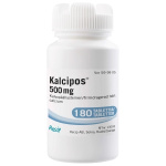 KALCIPOS 500 mg 180 kpl tabl, kalvopääll