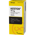 KESTOX 10 mg 100 tablettia, kalvopääll