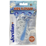 Jordan Kids Flosser hammaslankain ja vaihtopäät, 1 + 36 kpl