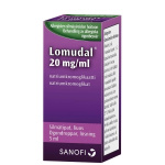 LOMUDAL 20 mg/ml 5 ml silmätipat, liuos