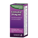 LOMUDAL 20 mg/ml 5 ml silmätipat, liuos