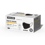 Medrull Face Mask kirurginen suu-nenäsuojus Type I musta 50kpl