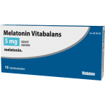 MELATONIN VITABALANS 5 mg 10 fol tabl