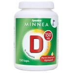 Minnea D-vitamiini 150 μg 150 kaps