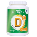 Minnea D-vitamiini 50 μg 300 kaps