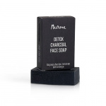 Nurme Detox Charcoal Face Soap syväpuhdistava hiilipalasaippua kasvoille, 100 g