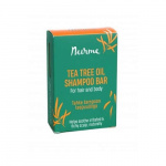 Nurme Tea Tree Oil Shampoo Bar palashampoo hiuksille ja vartalolle, 100 g