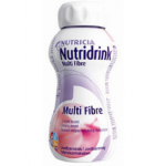 PT Nutridrink Multi Fibre Mansikka, 4 x 200ml