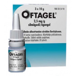 OFTAGEL 2,5 mg/g 3x10 g silmägeeli