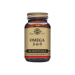 Solgar ® Omega 3-6-9 rasvahapposekoitus, 60 kapselia