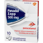 PANADOL ZAPP 500 mg 10 tablettia