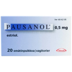 PAUSANOL 0,5 mg 20 fol emätinpuikko