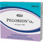 PEGORION 12 g 10x12 g jauhe oraaliliuosta varten, annospussi