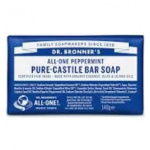 Dr. Bronner's Peppermint Bar Soap 140g