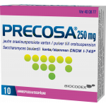 PRECOSA 250 mg 10 kpl jauhe oraalisusp varten