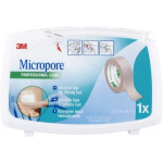 Micropore haavateippi ruskea katkokela 1,25 cm x 9,14 m