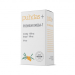 Puhdas+ Premium Omega-7 400 mg, 60 kpl