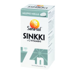 Sana-Sol Sinkki + C-vitamiini, 200 tabl