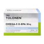 Tri Tolonen Omega-3 E-EPA + D-vitamiini 500 mg, 120 kaps.