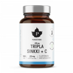 Puhdistamo Tripla Sinkki 25 mg + C, 120kaps
