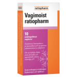 Vagimoist ratiopharm 10 emätinpuikkoa
