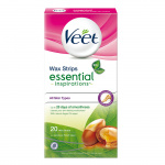 Veet Inspirations Hair Removal Wax Strips, 20 st