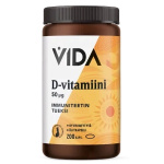 Vida D-vitamiini 50µg 200 kaps