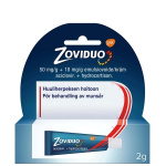 ZOVIDUO 50/10 mg/g 2 g emuls voide