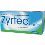 ZYRTEC 1 mg/ml 75 ml oraaliliuos