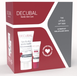 Decubal Gift Box Lips & dry spots balm 30 ml & Tinted lip balm 10 ml