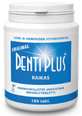 Dentiplus raikas, 180 tabl