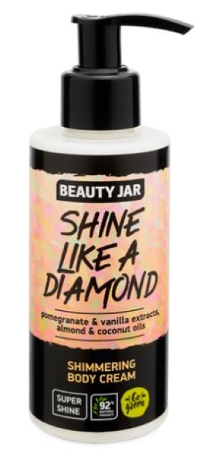 PT Beauty Jar Shine Like a Diamond Shimmering Body Cream 150 ml