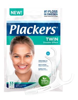 Plackers Twin 33 kpl