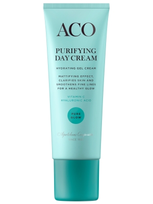 ACO Face Pure Glow Purifying Day Cream hajustettu 50 ml