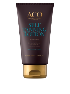 ACO Sun Selftanning Lotion hajustettu 150 ml