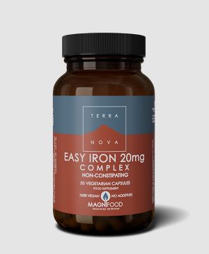 Terranova Easy Iron 20 mg Complex (bisglysinaatti), 50 kaps.
