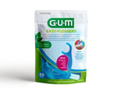 Gum Easy-Flossers Mint hammaslankain 30 kpl