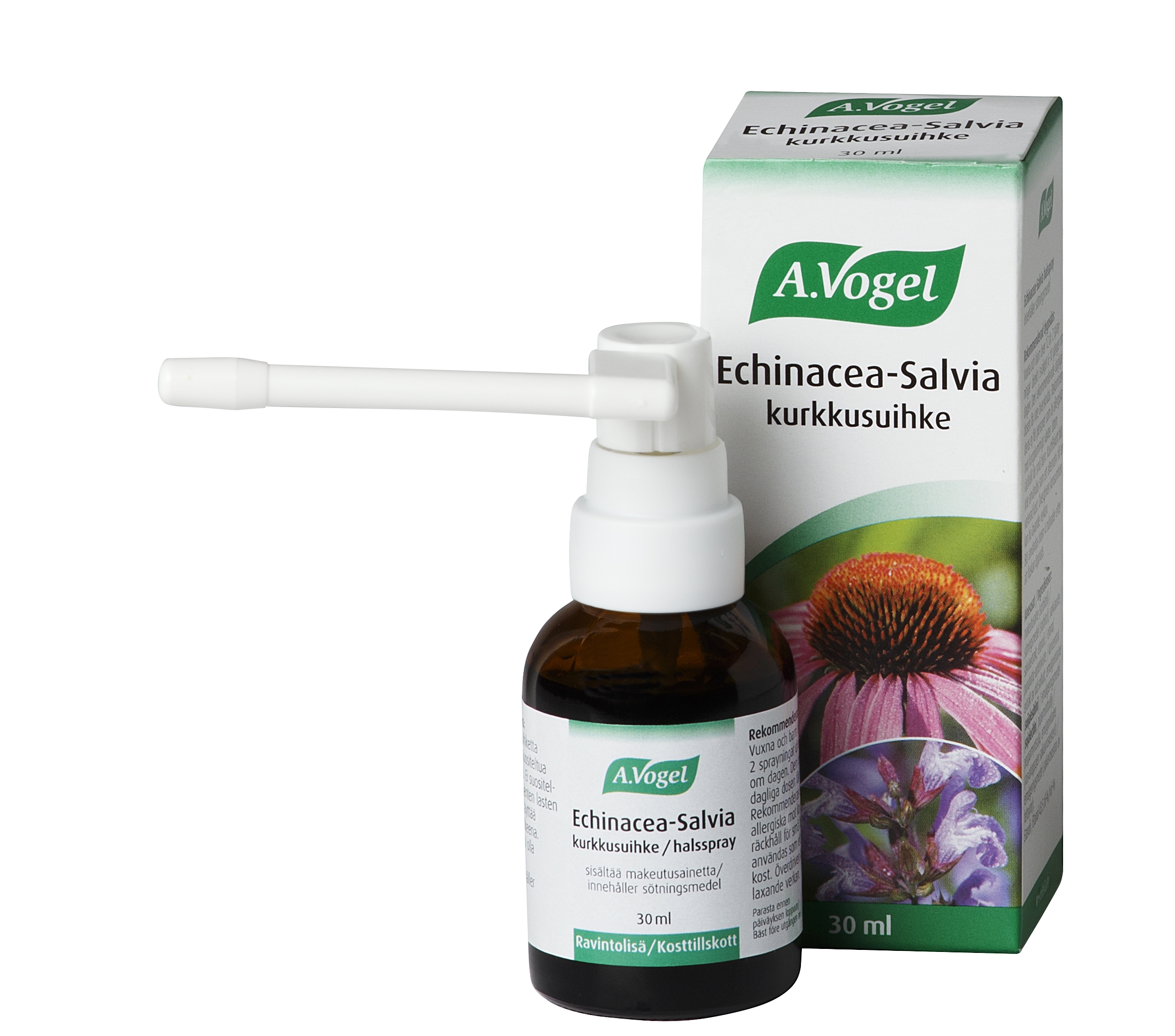 A. Vogel Echinacea-Salvia kurkkusuihke, 30 ml