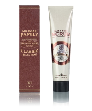 Mr Bear Family Golden Ember Face & Body Scrub 100ml