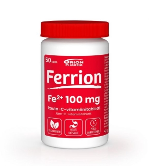 Ferrion 100 mg 50 tabl