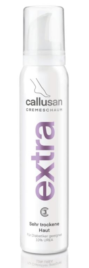 Callusan Extra vaahtovoide 125 ml