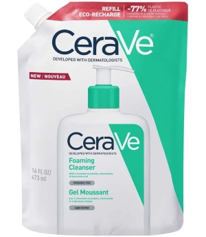 CeraVe Foaming Cleanser - Vaahtoava puhdistustuote 473ml -täyttöpakkaus