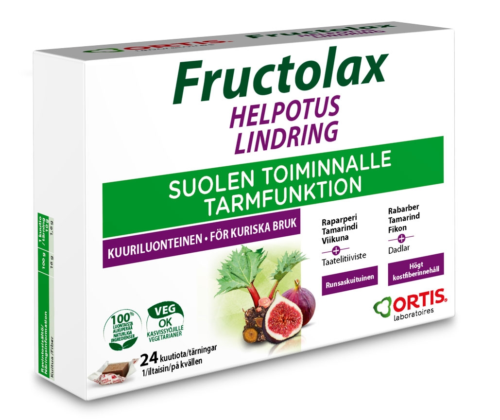 Fructolax Helpotus, 24 kpl