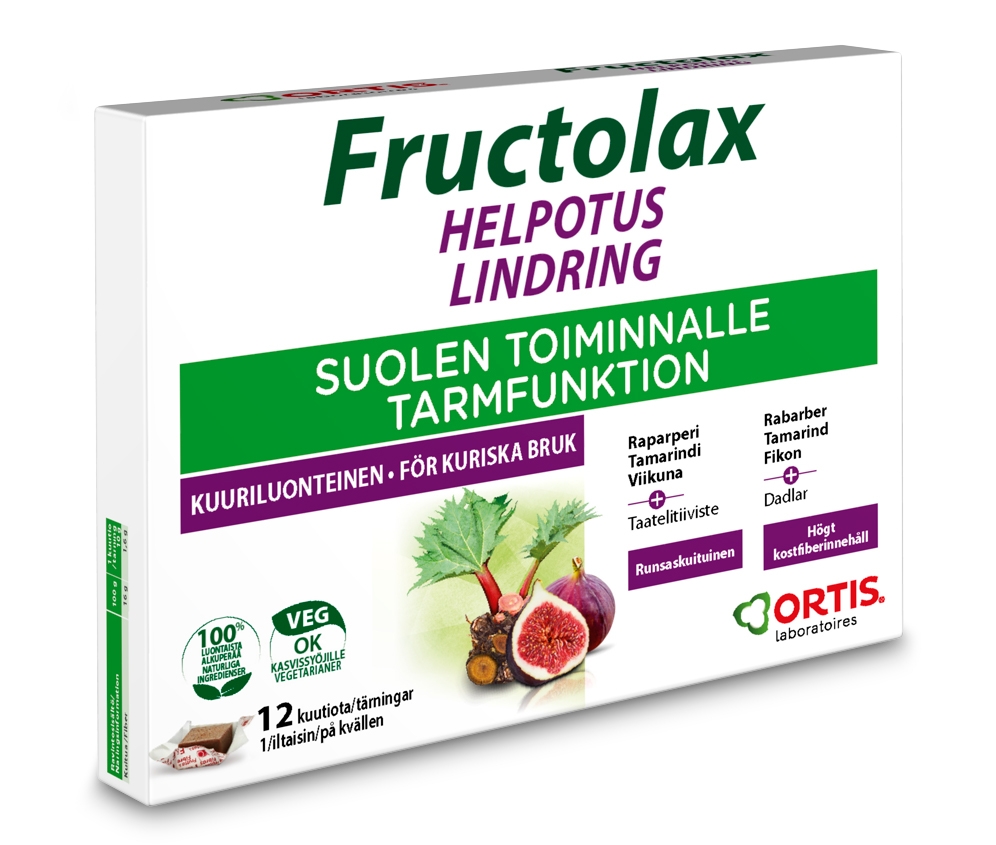 Fructolax Helpotus, 12 kpl