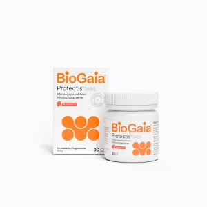 BioGaia Tabs Mansikka 30 tablettia