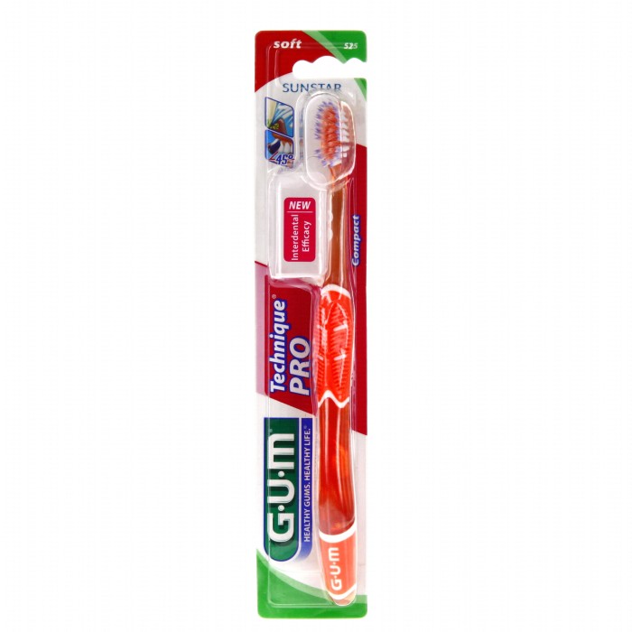 Gum hammasharja Technique Pro Compact soft 525ma 1 kpl
