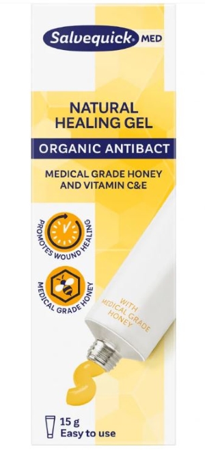 Salvequick MED Natural Healing Gel hunajageeli 15 g